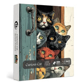 Curious Cat Jigsaw Puzzle 1000 Pieces